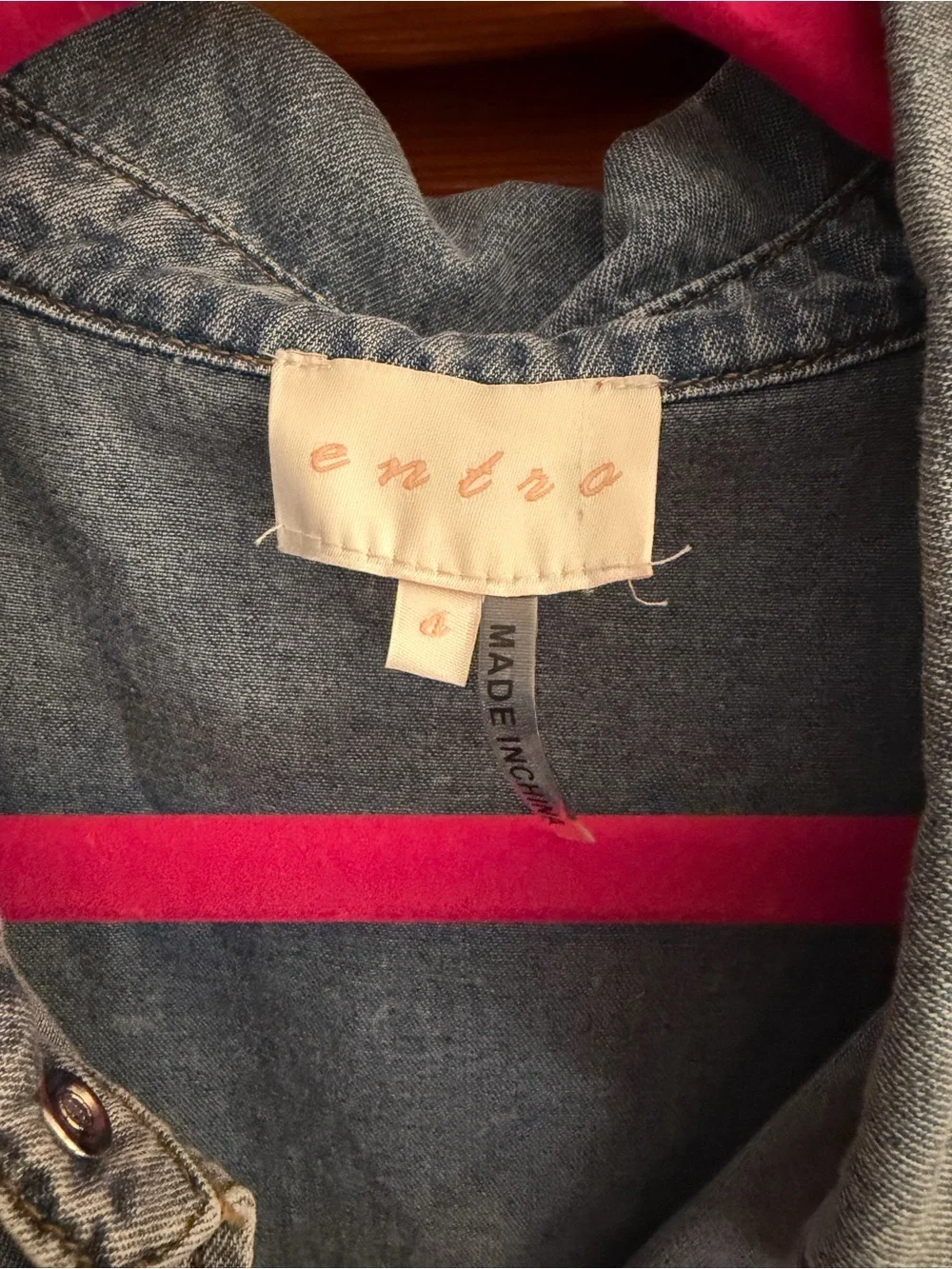 Denim Mini Dress - Picture 5 of 5